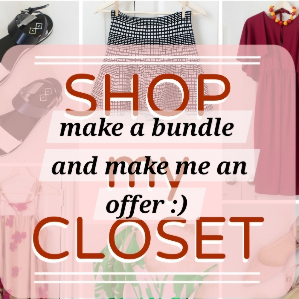 SHOP @MY CLOSET !!! MAKE A BUNDLE & MAKE MD AN OFFER :)